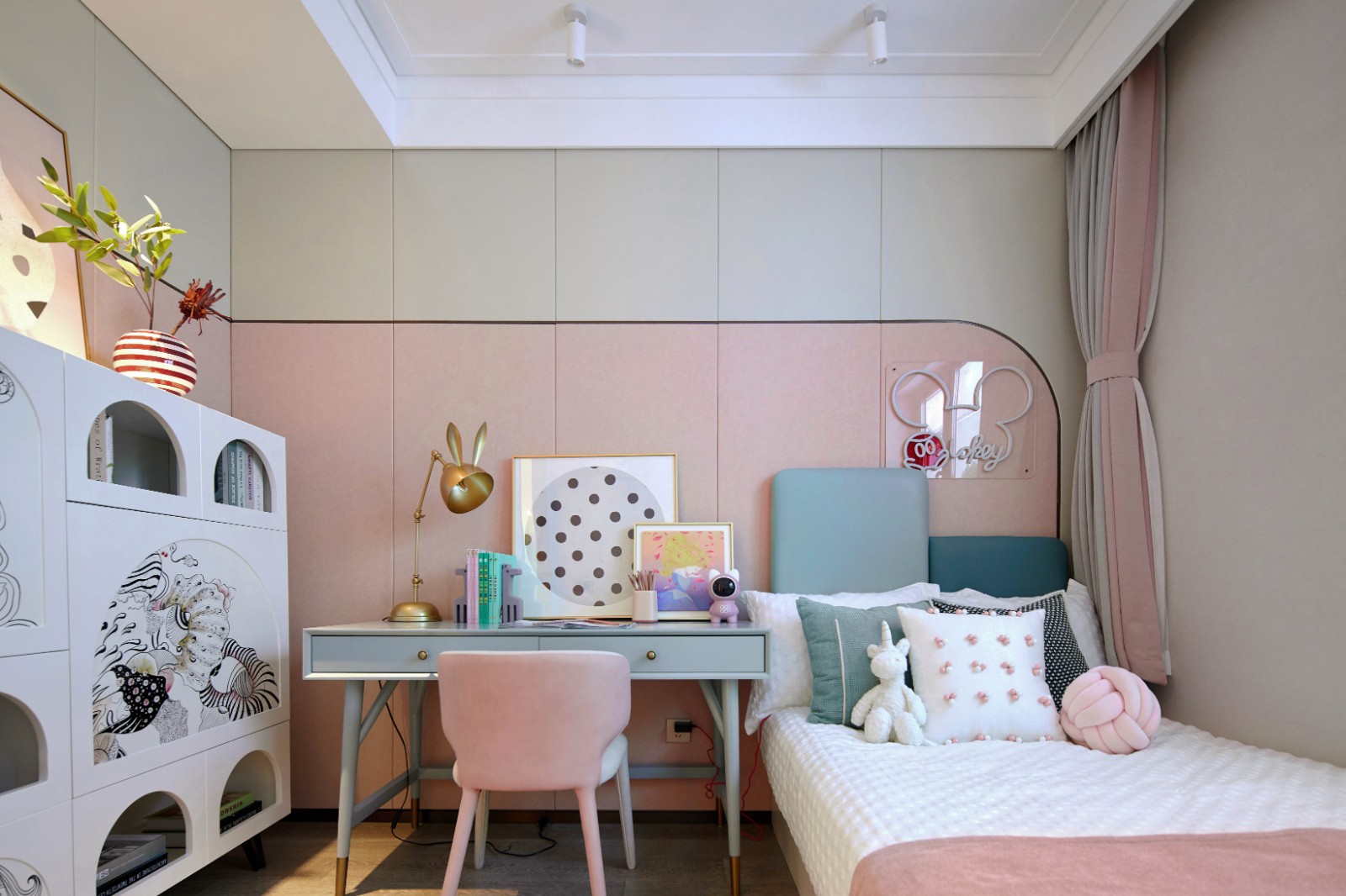 現(xiàn)代簡約風(fēng)格室內(nèi)設(shè)計家裝案例-兒童房 現(xiàn)代簡約風(fēng)格室內(nèi)設(shè)計家裝案例-兒童房