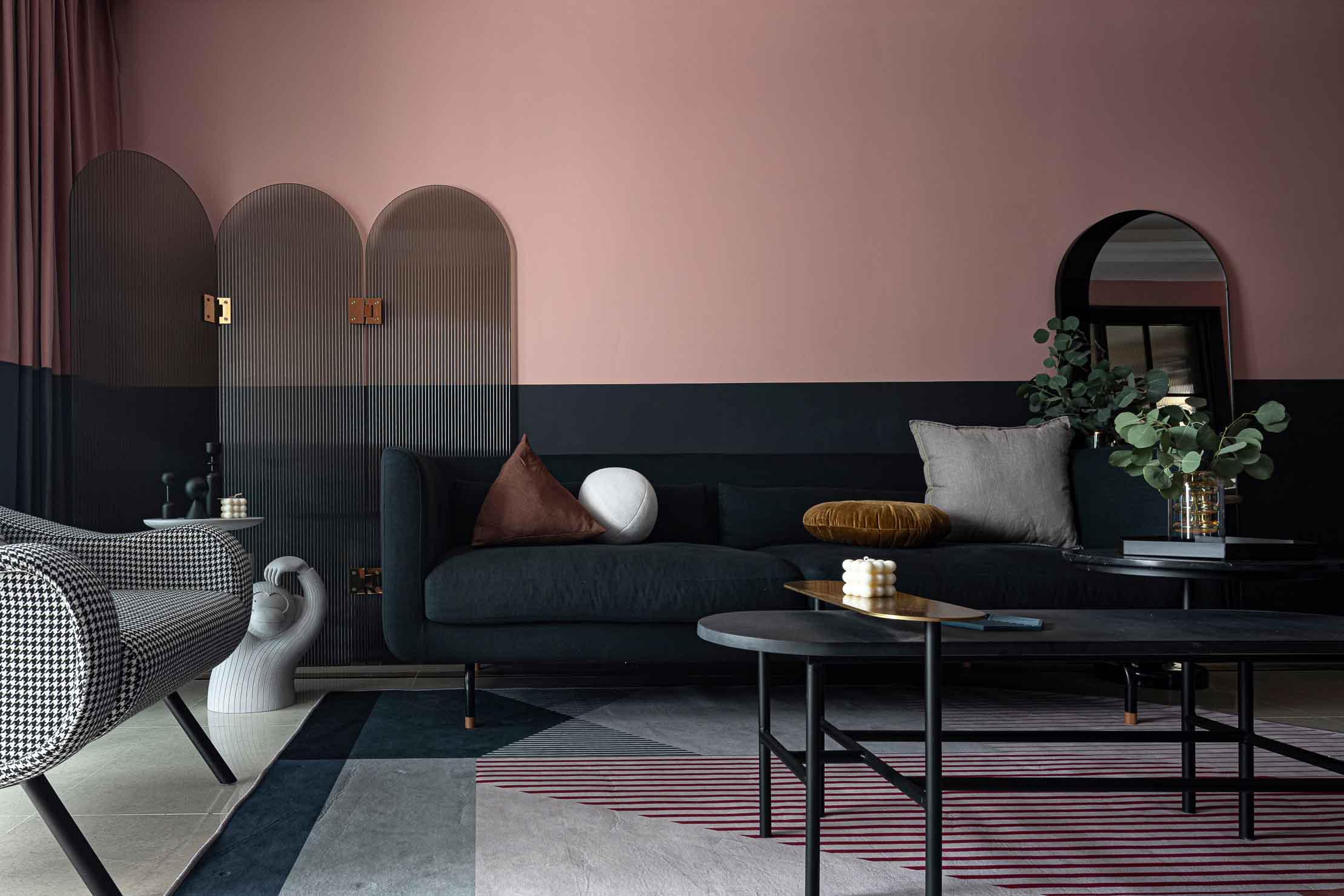 北歐風格室內家裝案例效果圖-客廳 北歐風格室內家裝案例效果圖-客廳