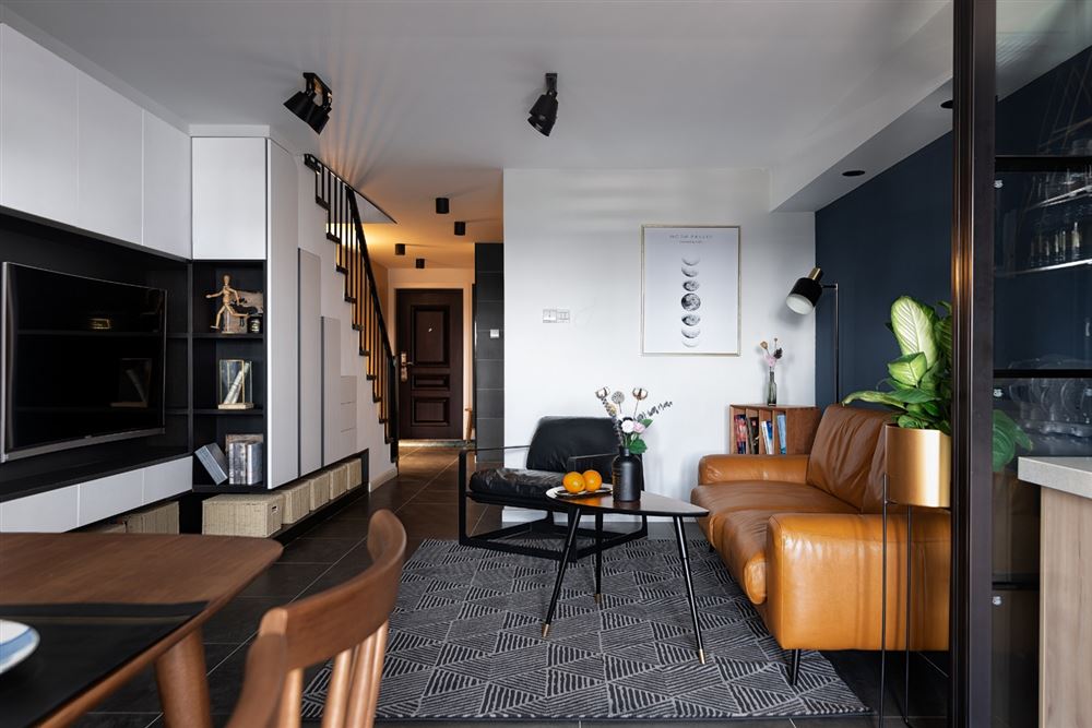 惠州市金輝信步雅苑北歐風格三居室裝修案例