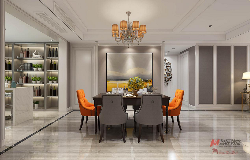 常州市嘉宏·天際歐式風(fēng)格復(fù)式裝修案例