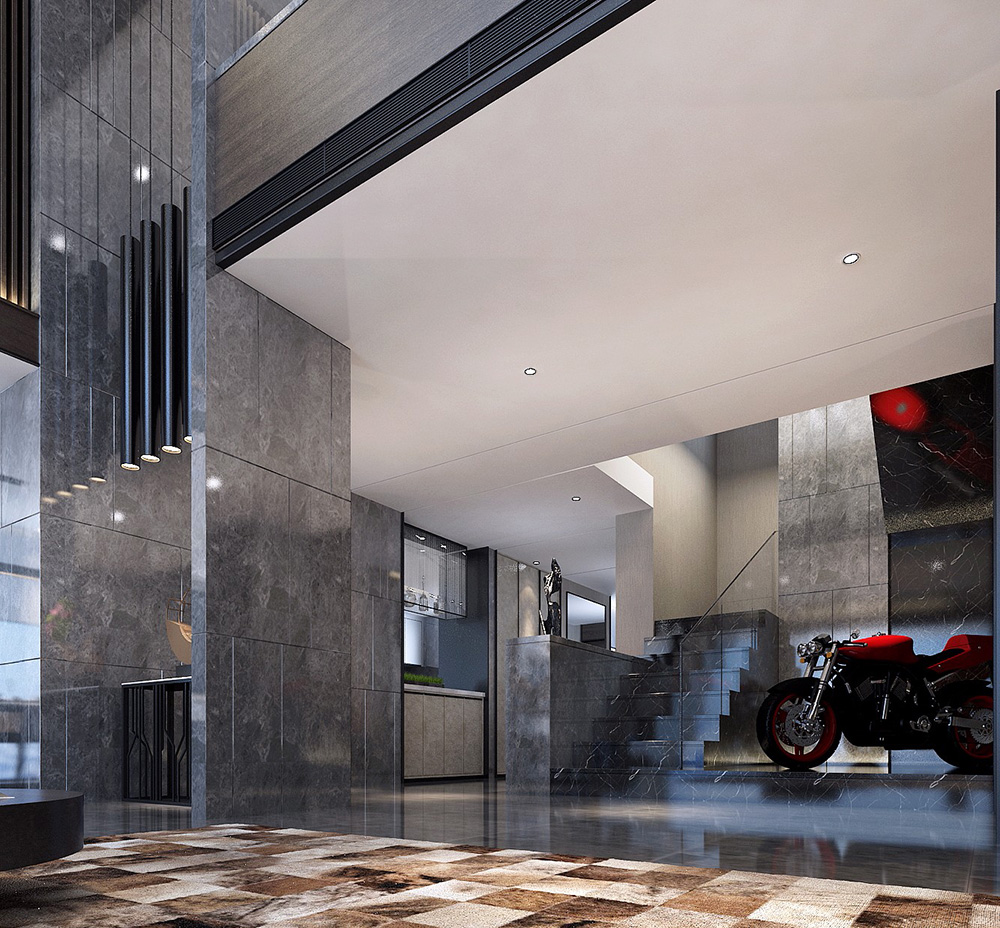 黑白灰現(xiàn)代簡約風(fēng)格室內(nèi)裝修效果圖-佛山天湖酈都別墅420平米-別墅客廳裝修 黑白灰現(xiàn)代簡約風(fēng)格室內(nèi)裝修效果圖-佛山天湖酈都別墅420平米-別墅客廳裝修