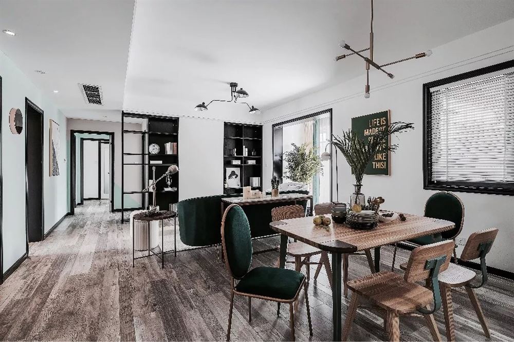 佛山市泰豐千璽灣北歐風格三居室裝修案例