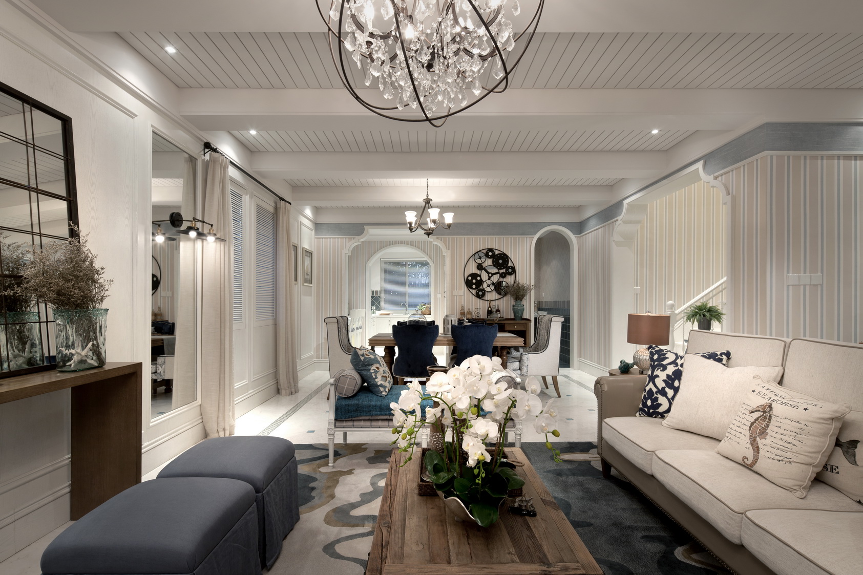 裝修案例地中海風格室內(nèi)裝修效果圖-客廳 裝修案例地中海風格室內(nèi)裝修效果圖-客廳