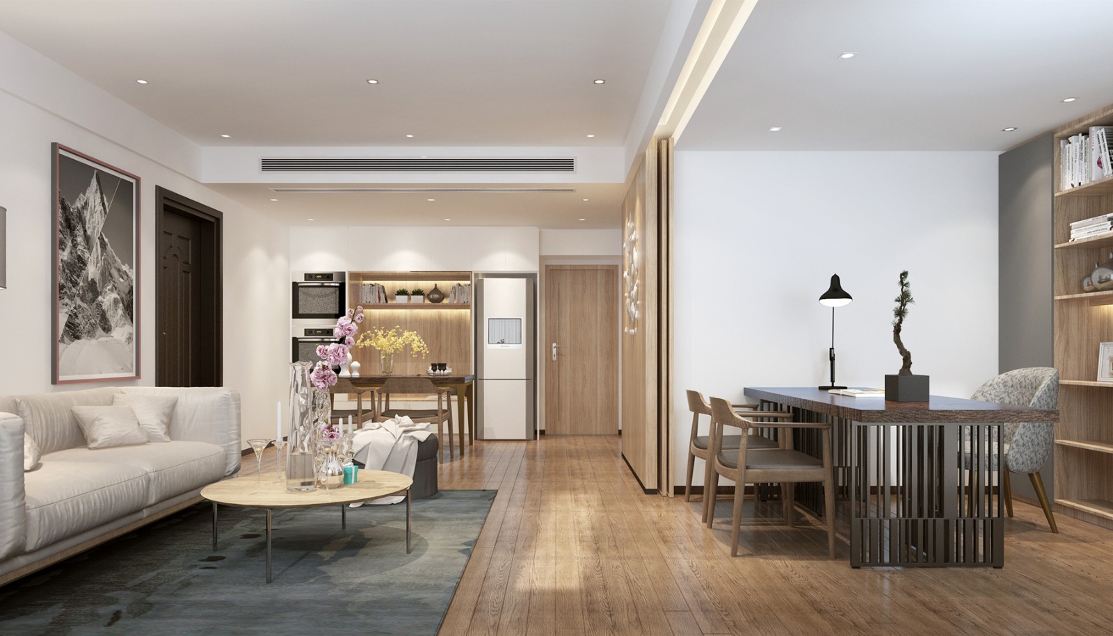 佛山裝修公司新中式風格室內裝修效果圖-餐廳 佛山裝修公司新中式風格室內裝修效果圖-餐廳