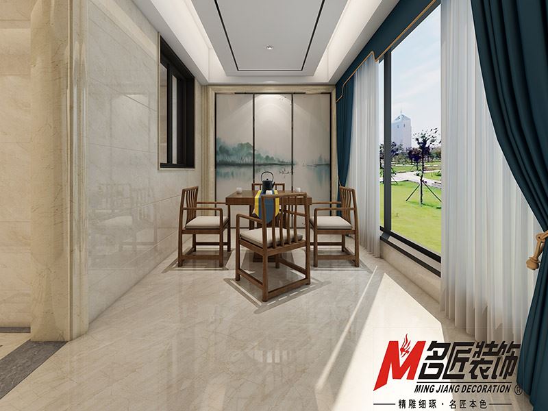 揭陽市富泰雅庭現(xiàn)代風(fēng)格三居室裝修案例