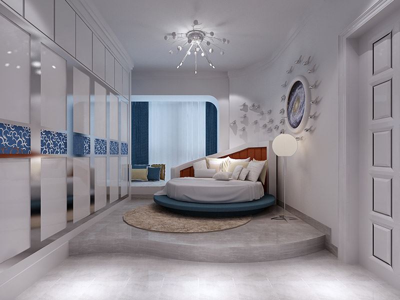 佛山市朝安金茂悅現(xiàn)代簡(jiǎn)約風(fēng)格復(fù)式裝修案例