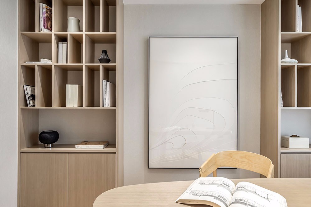 日式簡約風格室內家裝案例效果圖-餐邊柜 日式簡約風格室內家裝案例效果圖-餐邊柜