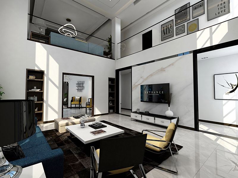 曲靖市東升醫(yī)藥歐式風(fēng)格別墅裝修案例