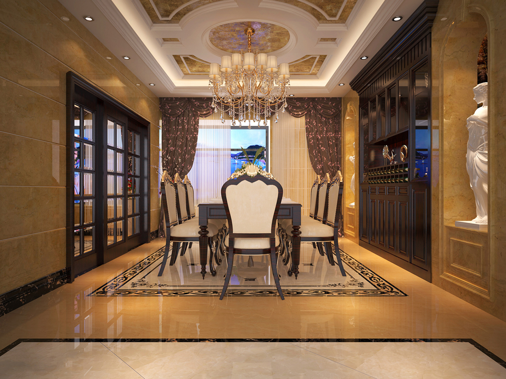 韶關(guān)市碧桂園曲江府歐式風(fēng)格別墅裝修案例