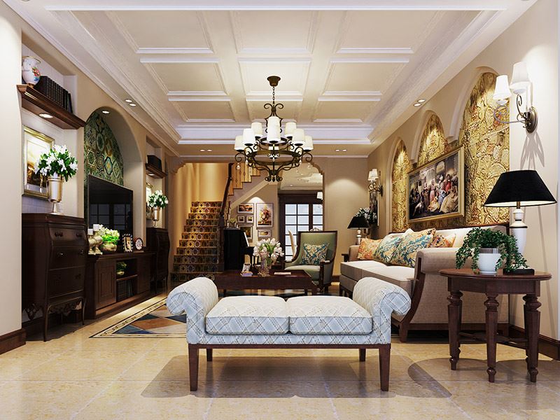 揭陽市佳兆業·城市廣場現代風格別墅裝修案例