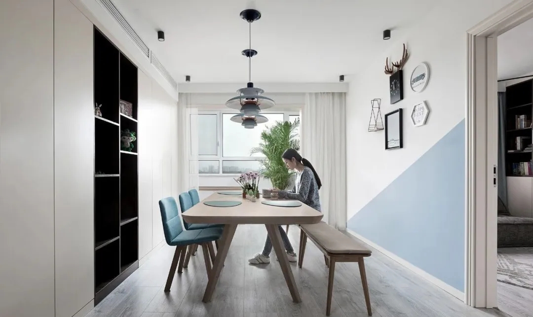 廣州裝修公司北歐風格室內裝修效果圖-餐廳 廣州裝修公司北歐風格室內裝修效果圖-餐廳