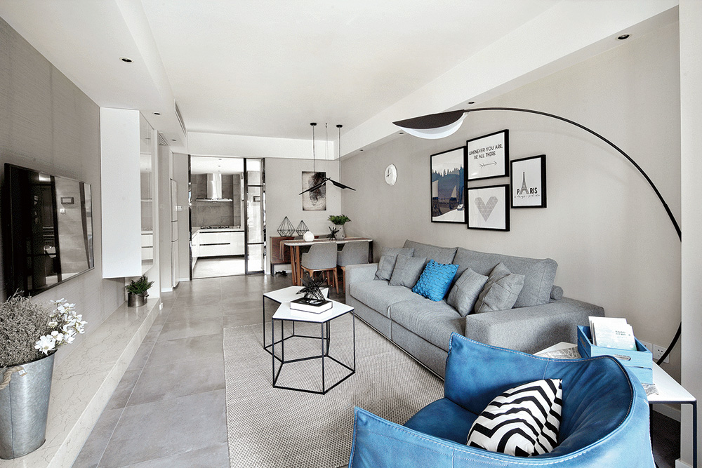 南寧保利領(lǐng)秀前城三居145平米北歐風(fēng)格室內(nèi)裝修案例-客廳 南寧保利領(lǐng)秀前城三居145平米北歐風(fēng)格室內(nèi)裝修案例-客廳