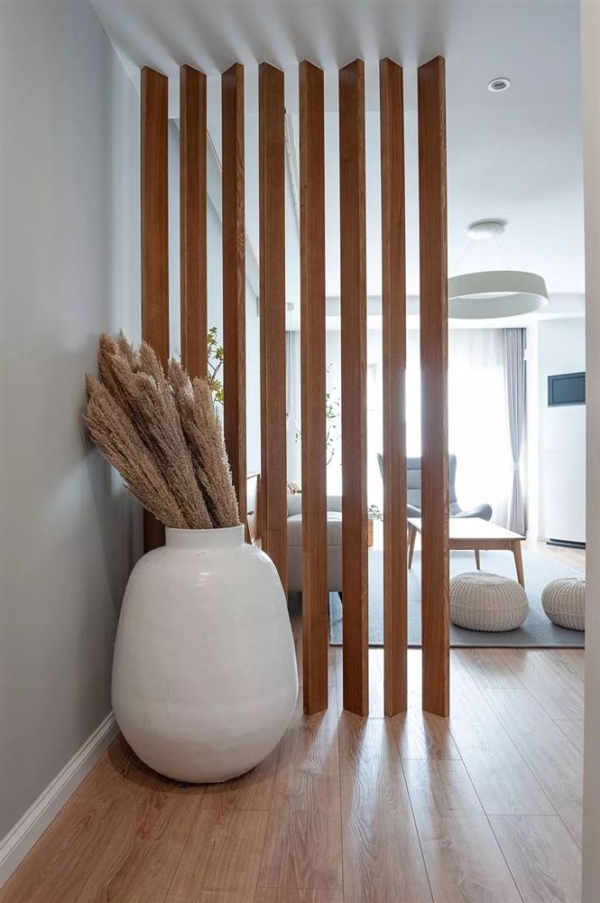 佛山市保利閱江臺現(xiàn)代簡約風(fēng)格三居室裝修案例