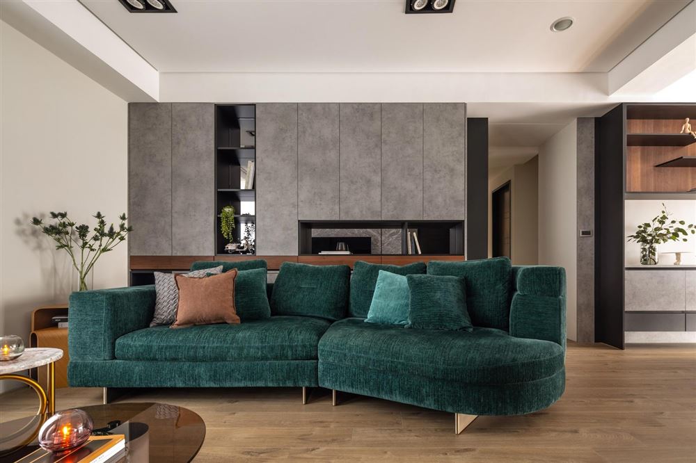 廣州市珠光御景山水城現(xiàn)代簡(jiǎn)約風(fēng)格三居室裝修案例