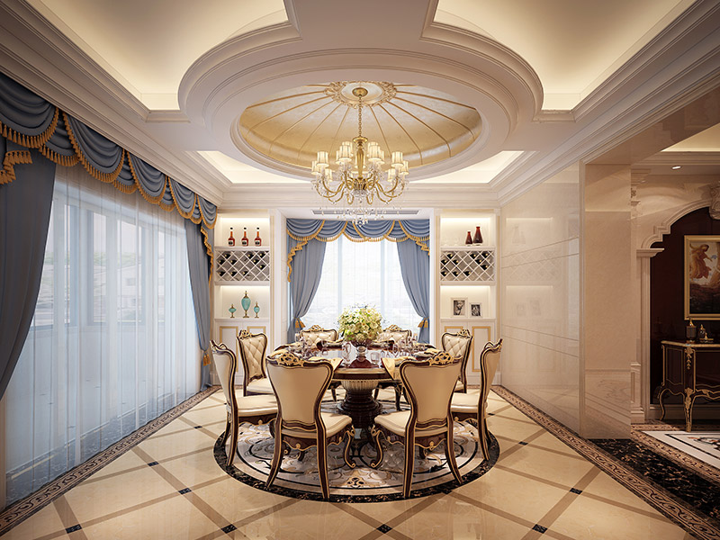 潮州市鳳江嘉園輕奢風格別墅裝修案例