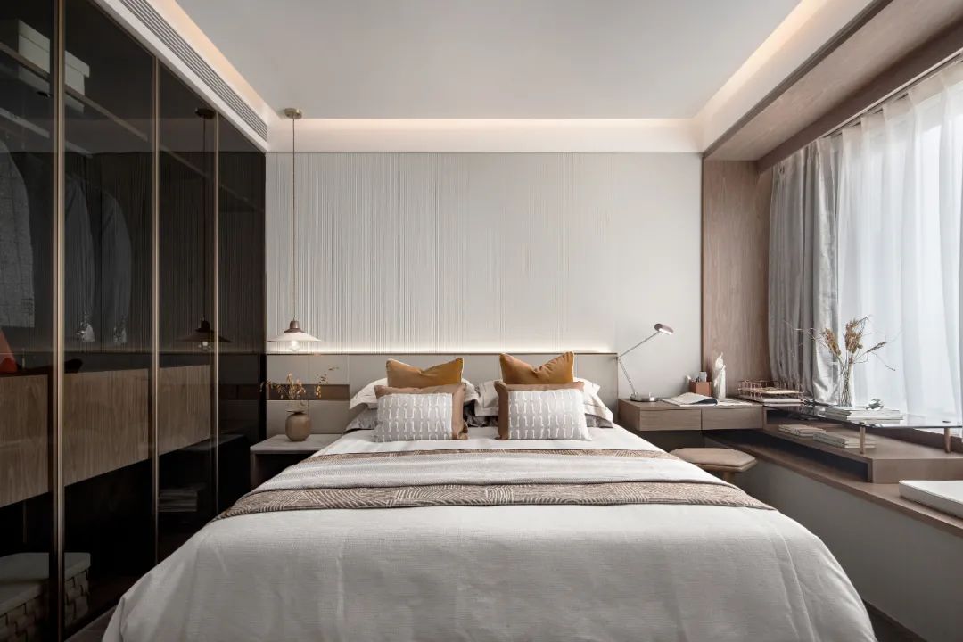現代簡約風格室內設計家裝案例-臥室 現代簡約風格室內設計家裝案例-臥室