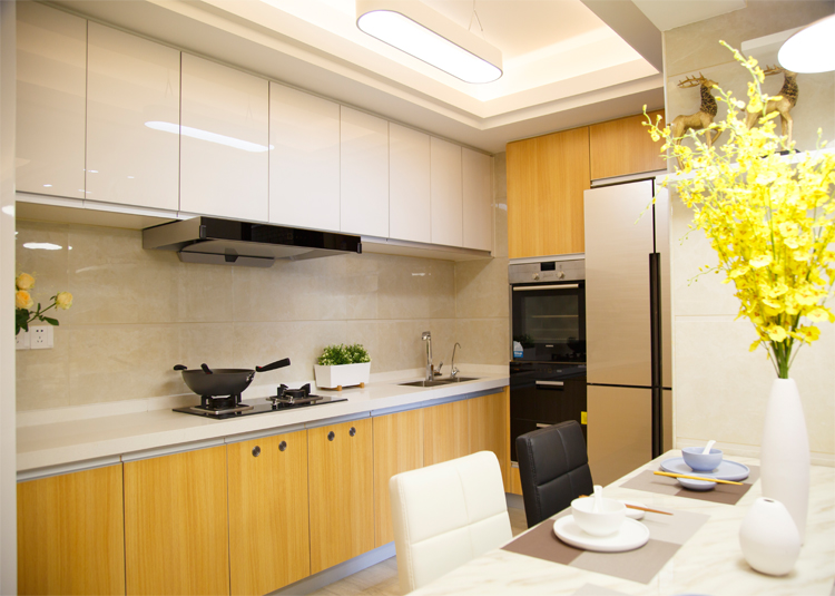 現代前衛風格室內裝修效果圖-雅居樂御賓府三居145平米-廚房 現代前衛風格室內裝修效果圖-雅居樂御賓府三居145平米-廚房