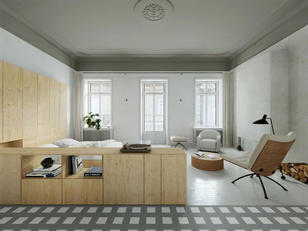 廣州市中?？党乾F代簡約風格二居室裝修案例