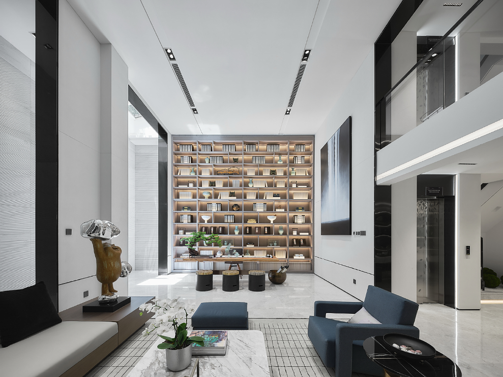 現代風格別墅室內設計家裝案例-茶室 現代風格別墅室內設計家裝案例-茶室
