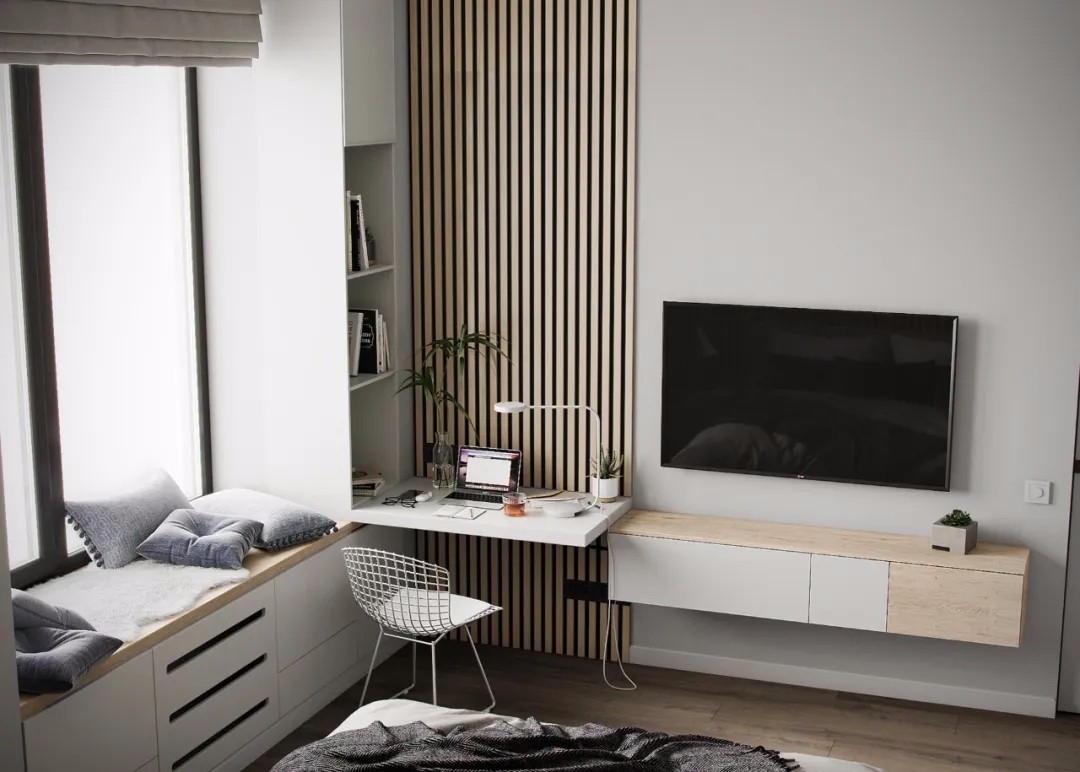 裝修案例現代簡約風格室內裝修效果圖-臥室 裝修案例現代簡約風格室內裝修效果圖-臥室