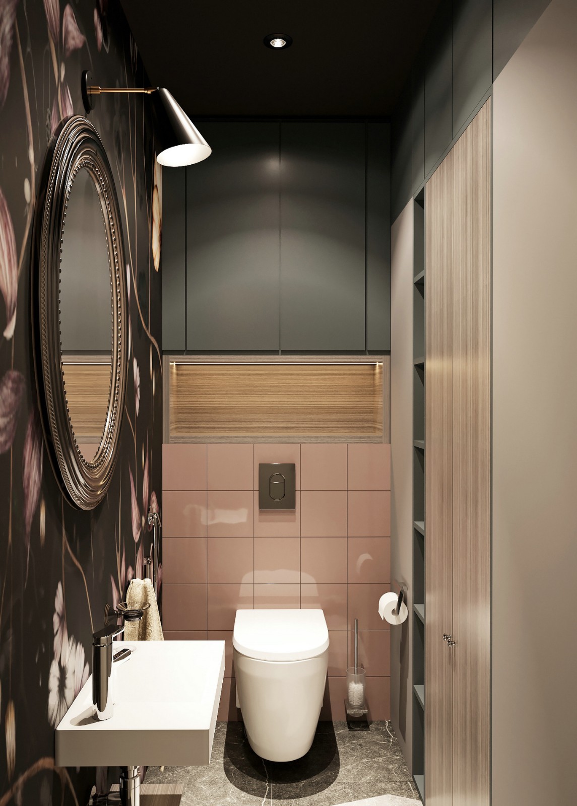 裝修公司歐式輕奢風(fēng)格室內(nèi)裝修效果圖-衛(wèi)生間 裝修公司歐式輕奢風(fēng)格室內(nèi)裝修效果圖-衛(wèi)生間