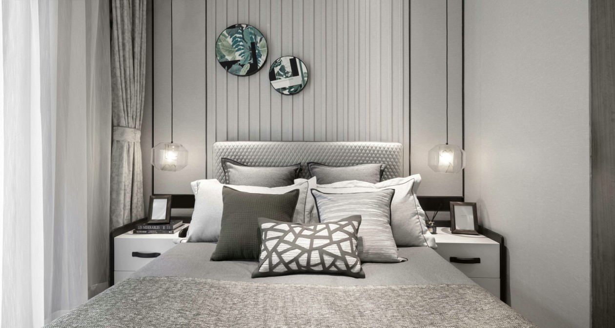 現(xiàn)代輕奢風格室內(nèi)設計家裝案例-客臥 現(xiàn)代輕奢風格室內(nèi)設計家裝案例-客臥