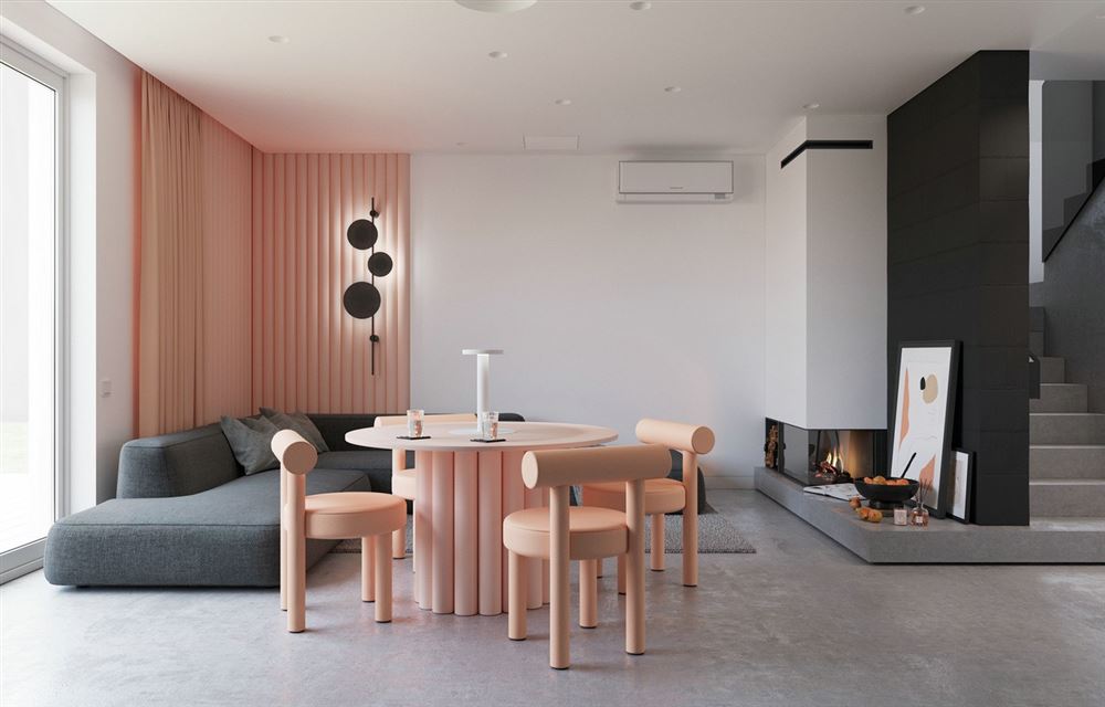 佛山市時代南灣北歐風格復式裝修案例