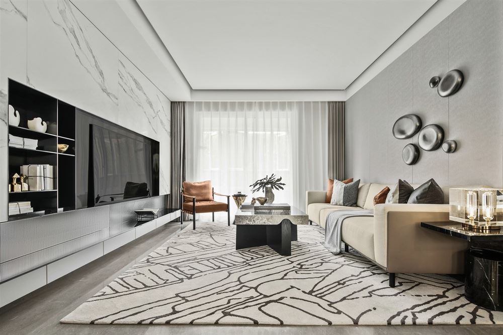 佛山市中建順控·云熙悅城現代簡約風格三居室裝修案例