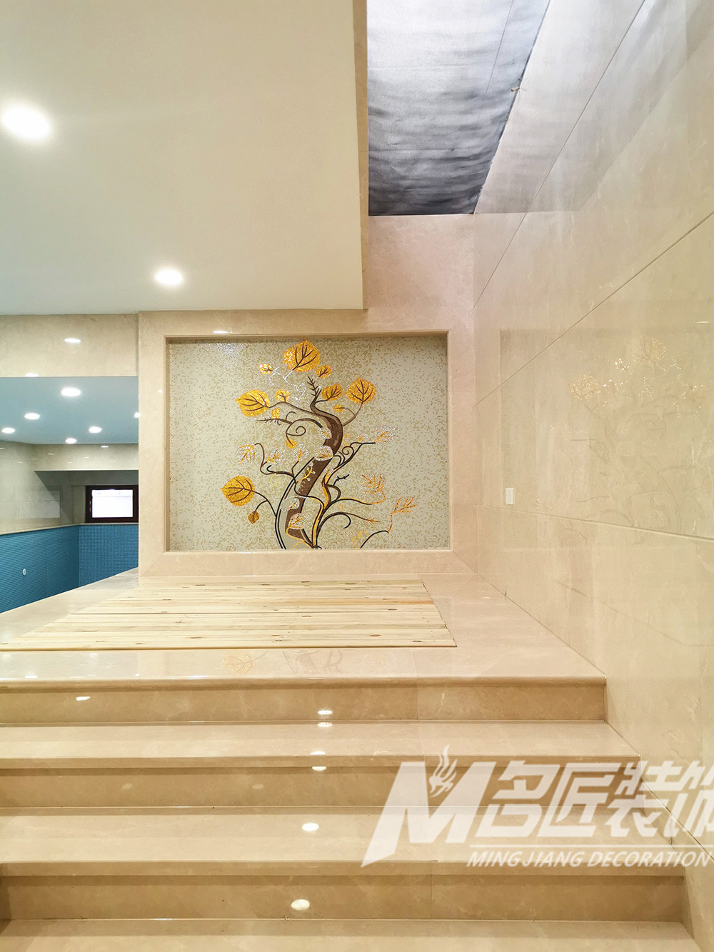 歐式別墅裝修設計-游泳區 歐式別墅裝修設計-游泳區