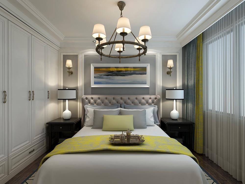 裝修公司歐式風格室內裝修效果圖-次臥 裝修公司歐式風格室內裝修效果圖-次臥