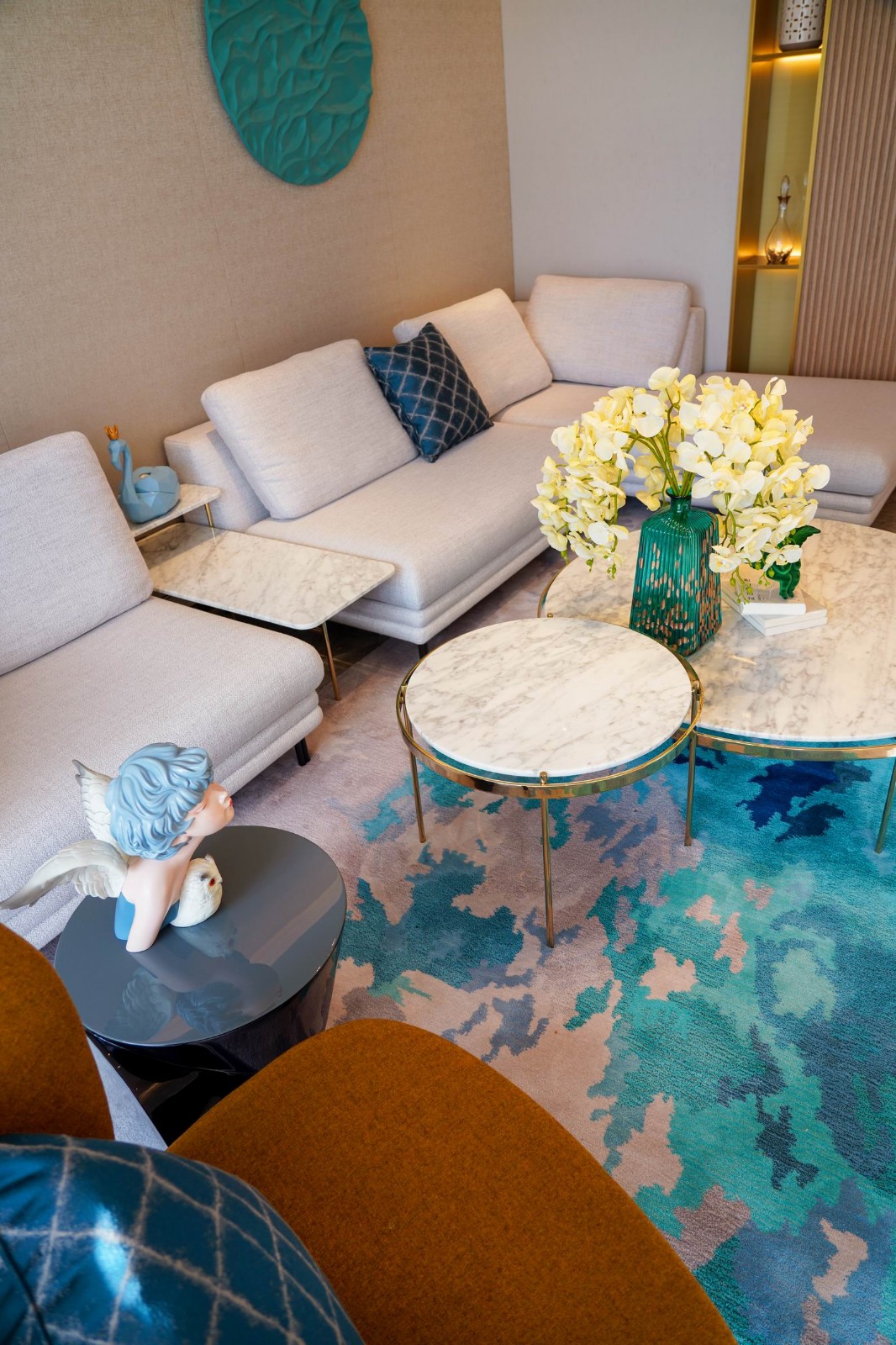 裝修公司輕奢風格室內裝修效果圖-客廳 裝修公司輕奢風格室內裝修效果圖-客廳