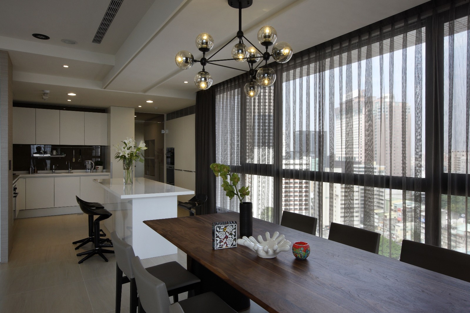 現代簡約風格家裝設計室內裝修效果圖-餐廳 現代簡約風格家裝設計室內裝修效果圖-餐廳