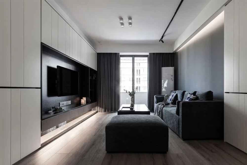 惠州市泰康華府現代簡約風格三居室裝修案例