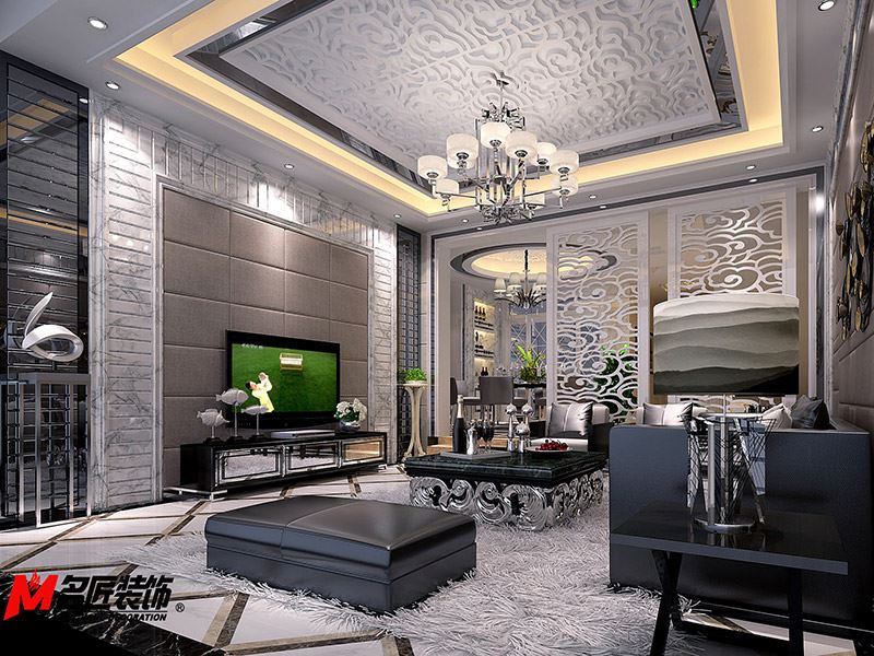 河源市金鼎雅苑現(xiàn)代簡約風(fēng)格別墅裝修案例