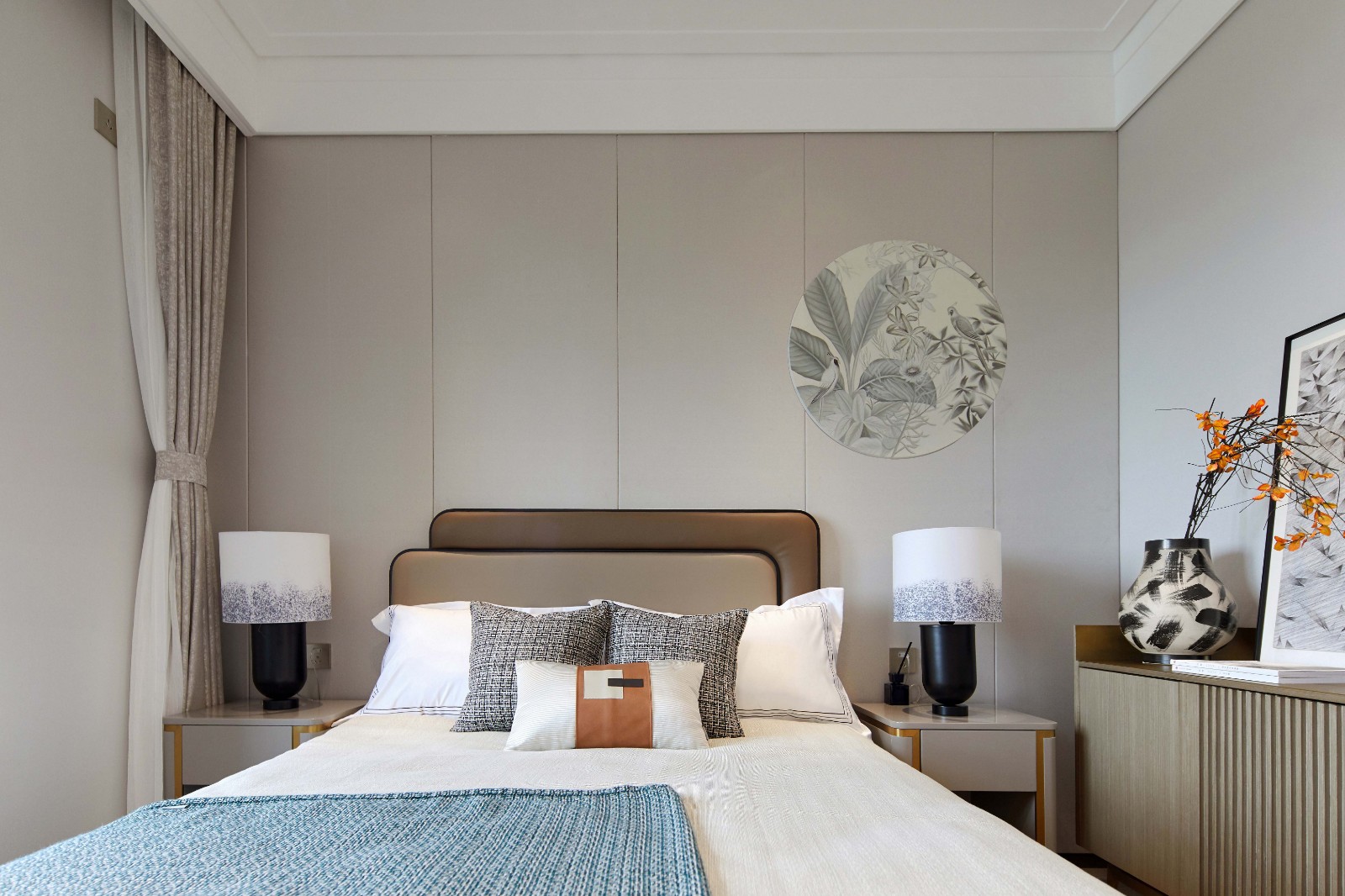 現(xiàn)代簡約風(fēng)格室內(nèi)設(shè)計家裝案例-次臥 現(xiàn)代簡約風(fēng)格室內(nèi)設(shè)計家裝案例-次臥