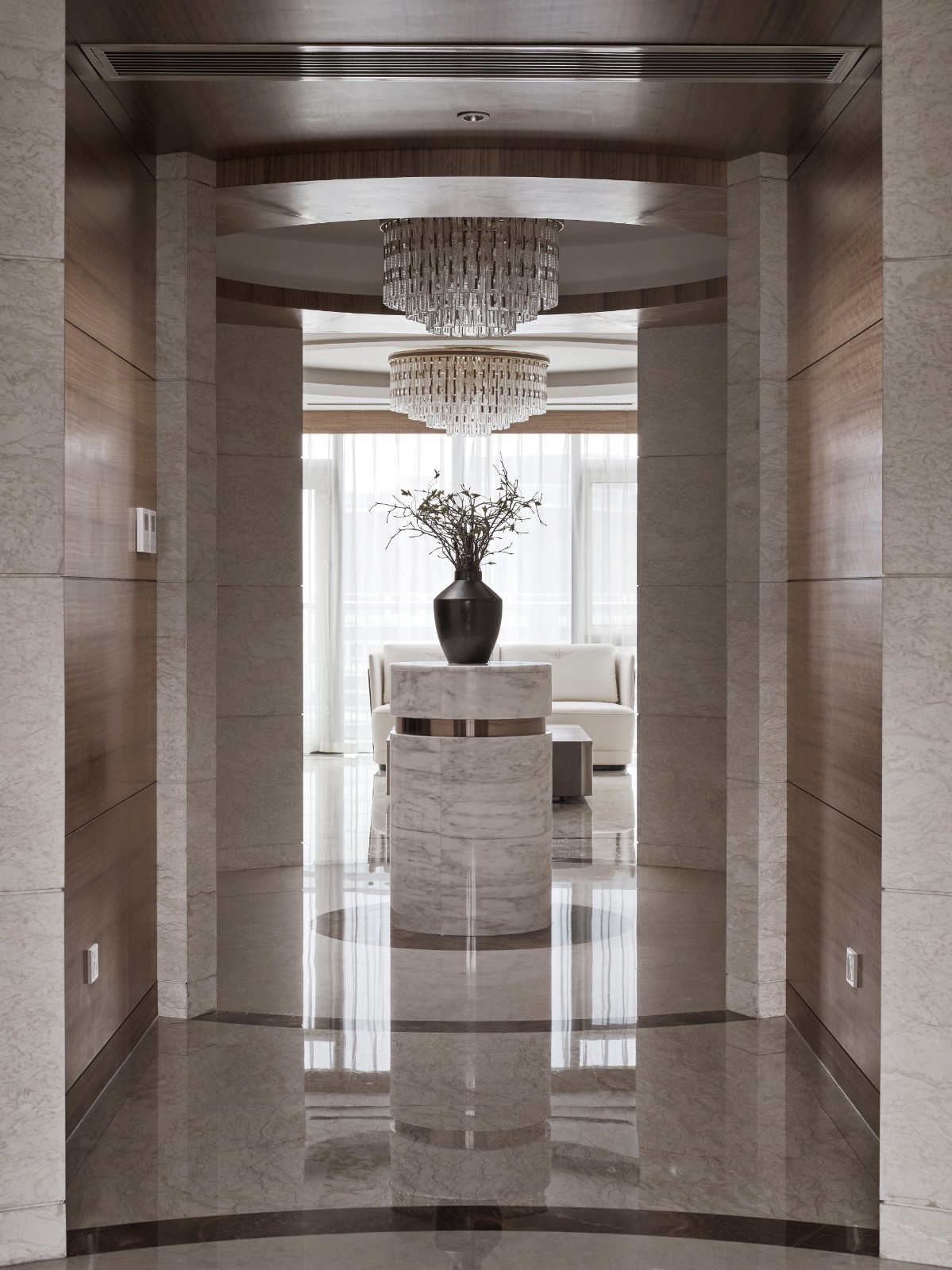 現代簡約風格家裝設計室內裝修效果圖-玄關 現代簡約風格家裝設計室內裝修效果圖-玄關