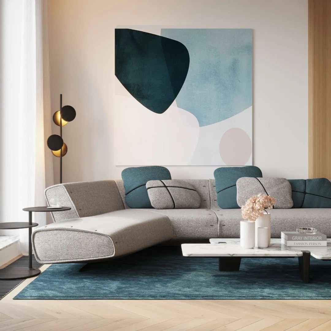 現代簡約風格家裝設計室內裝修效果圖-客廳 現代簡約風格家裝設計室內裝修效果圖-客廳