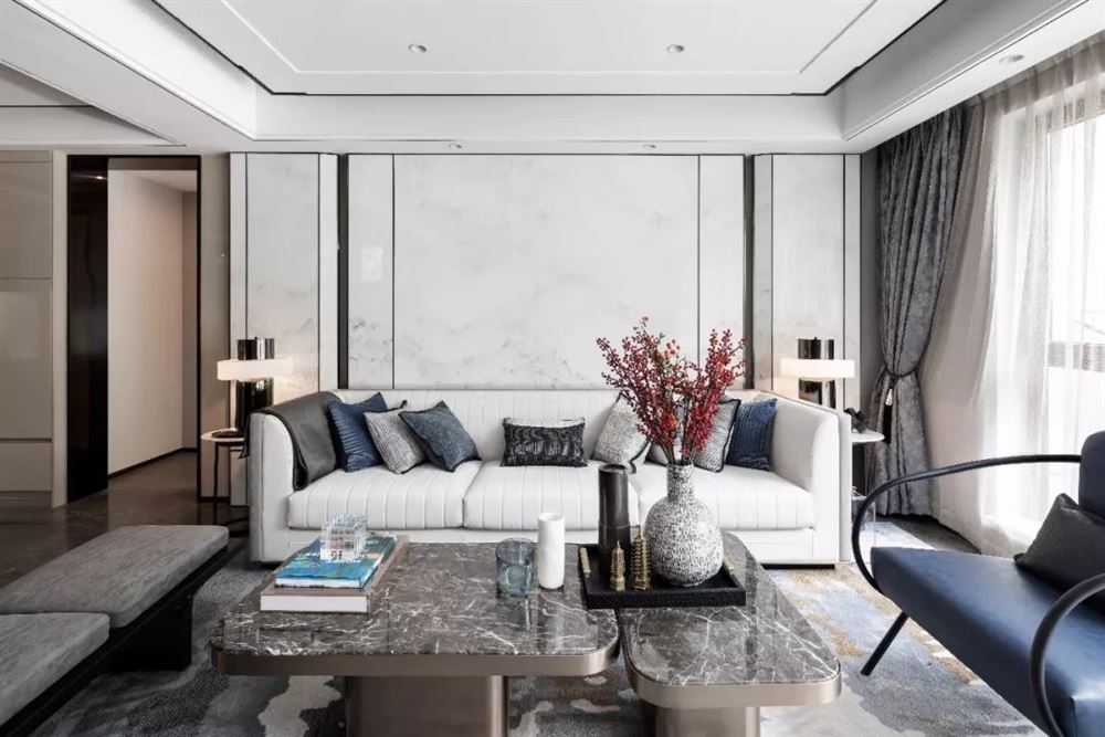 韶關市華盛達中央廣場新中式風格別墅裝修案例