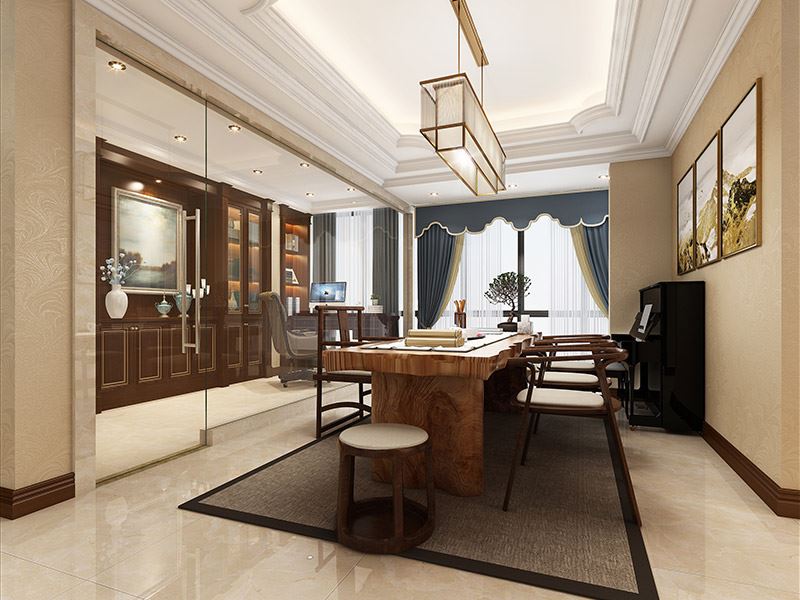 佛山市雅居樂萬象郡現代簡約風格平層裝修案例