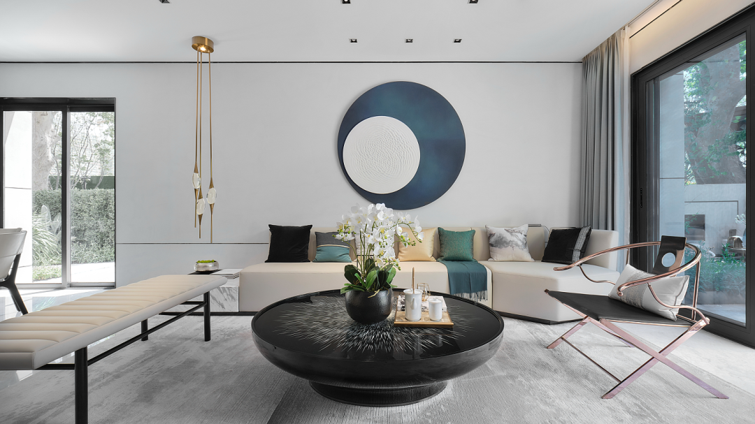 現代風格別墅室內設計家裝案例-客廳 現代風格別墅室內設計家裝案例-客廳