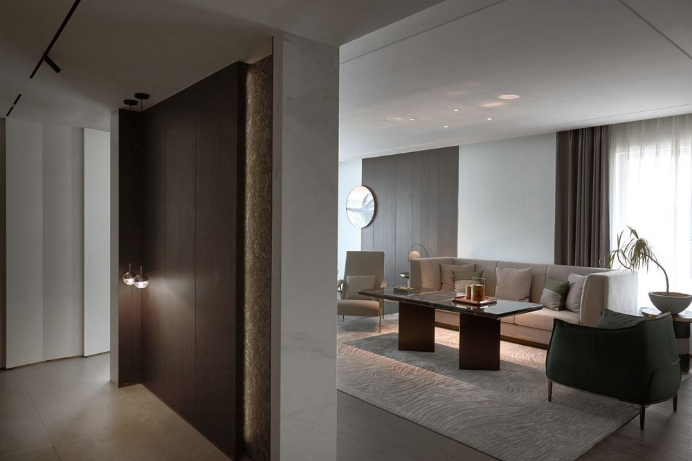 佛山市泰豐千璽灣現代簡約風格四居室裝修案例