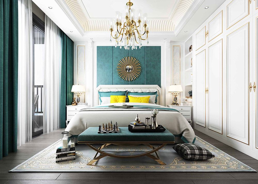 楚雄彝族自治州錦繡苑歐式風格復式裝修案例