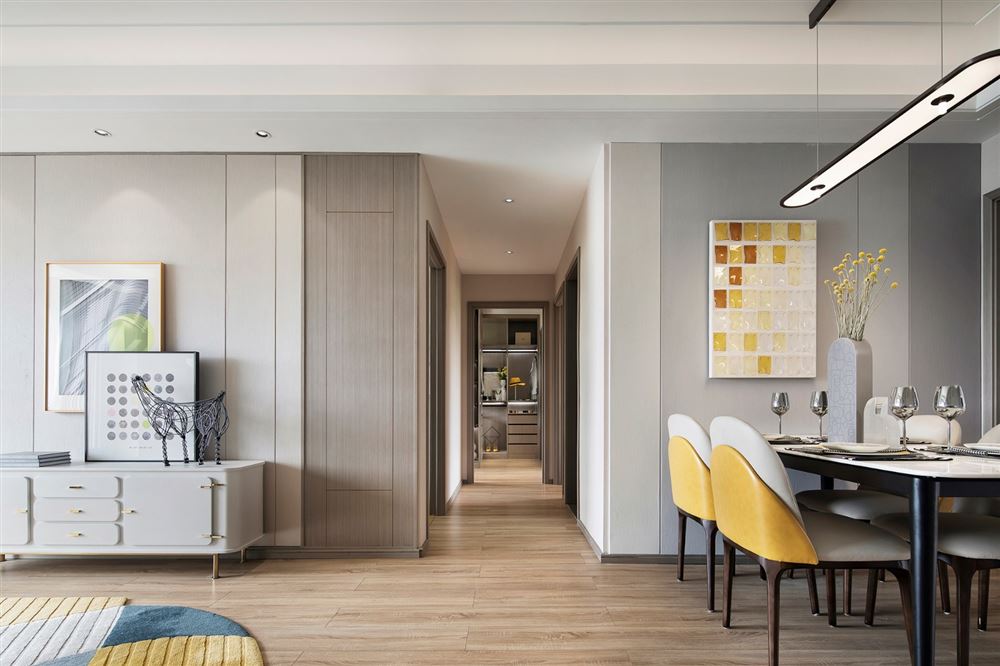 江門市敏捷·云錦北歐風格三居室裝修案例