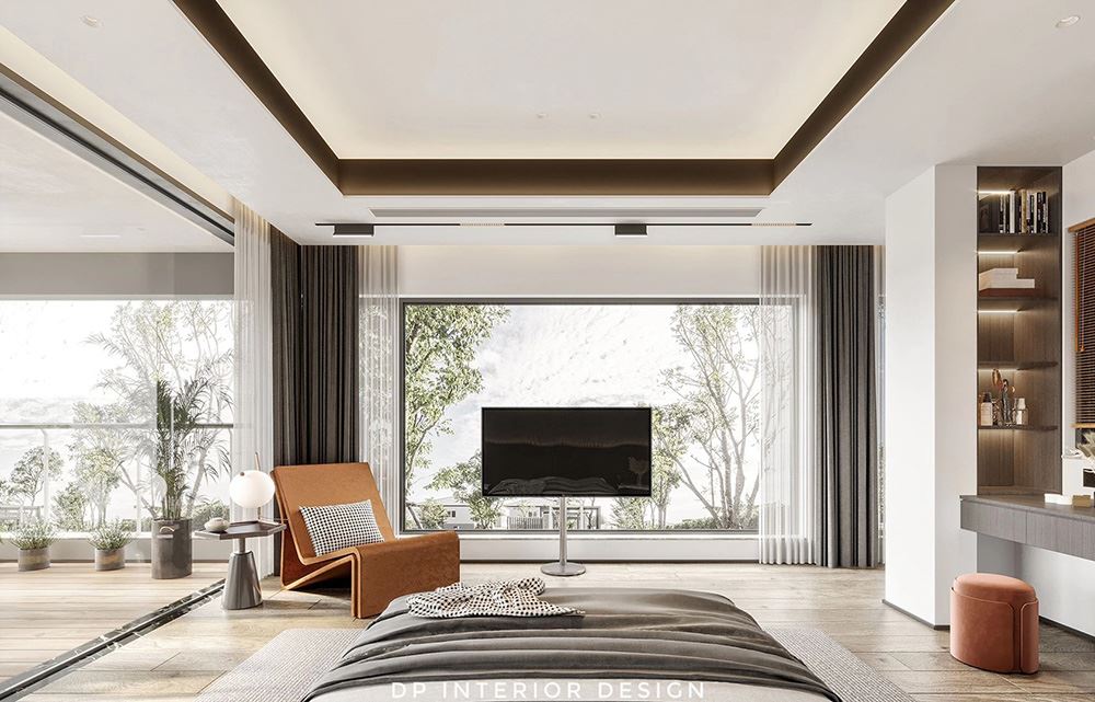 佛山市廣佛新世界花園洋房輕奢風格別墅裝修案例