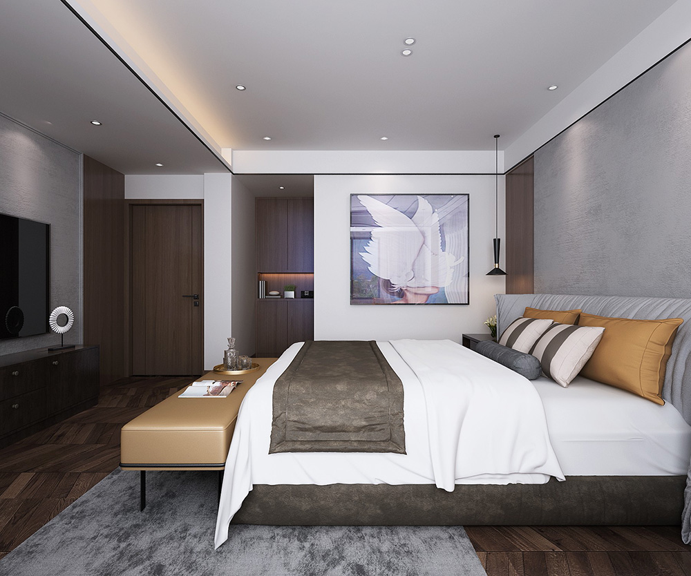 輕奢風格別墅裝修設計效果圖-碧桂園翠錦豪庭別墅470平米-別墅臥室裝修設計 輕奢風格別墅裝修設計效果圖-碧桂園翠錦豪庭別墅470平米-別墅臥室裝修設計