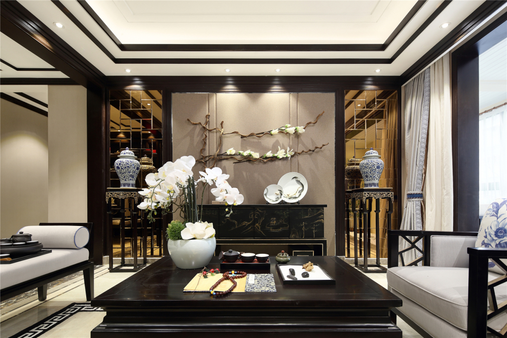 新古典風格室內家裝案例效果圖-客廳 新古典風格室內家裝案例效果圖-客廳