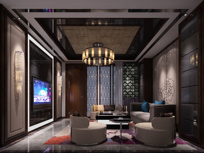 佛山市美的·金地·新明珠·鳳翔灣壹號新古典風格別墅裝修案例