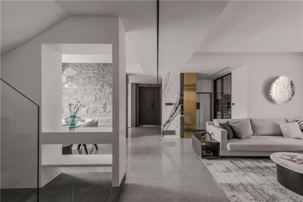 湛江市金雅苑小區輕奢風格別墅裝修案例