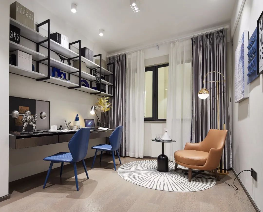 現代簡約風格室內設計家裝案例-書房 現代簡約風格室內設計家裝案例-書房
