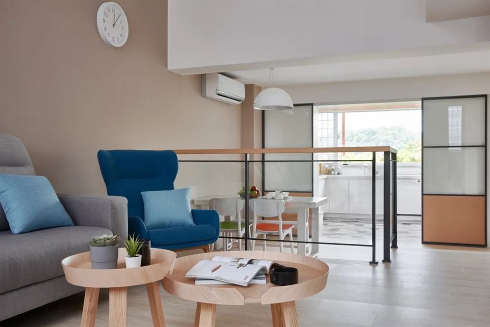 江門市江海花園北歐風格別墅裝修案例